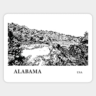 Alabama USA Sticker